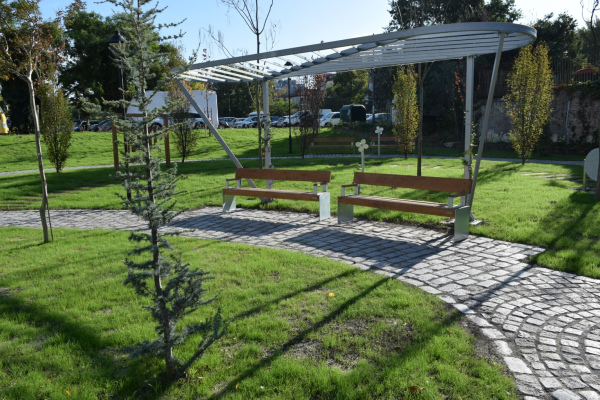 Burgas Municipality opened a new urban park under the BGENVIRONMENT-4.001-0001-C04 “Predefined Project №3 Implementing innovative measures to mitigate and adapt to climate change in municipalities in Bulgaria